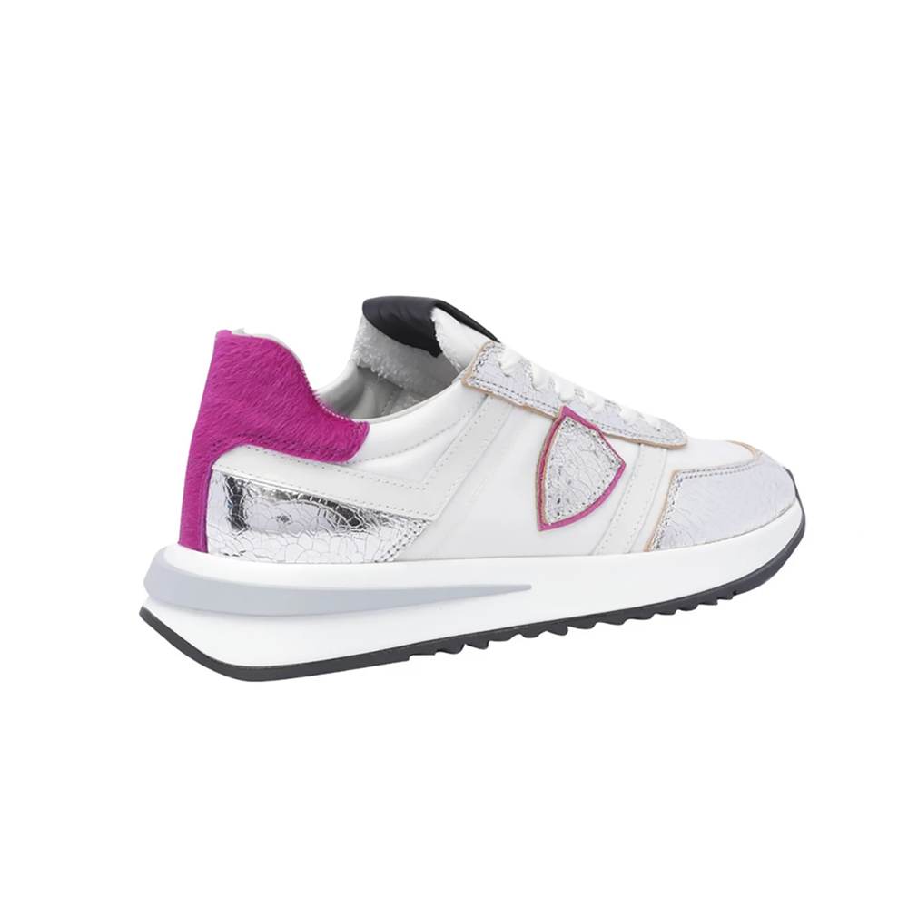 Tropez 2.1 low woman sneaker in blanc fucsia