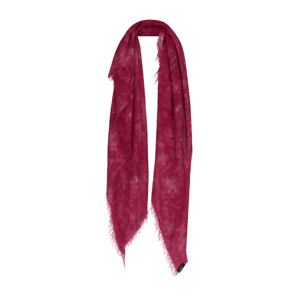 Camouflage Effect Square Fringe Scarf in Sichuan