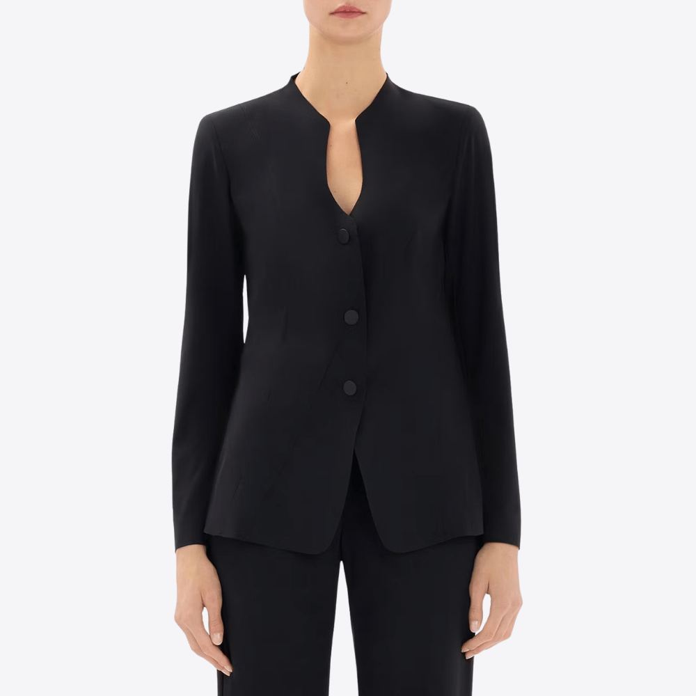 HIGH Everyday Couture Sniper Single-Breasted Jacket in Black - International designer fashion boutique Australia Riada Concept Woollahra