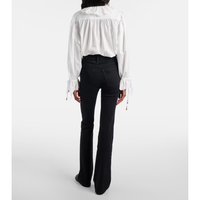 BLACK FLARED JEANS, THE REBOOT IN BLACK BY FRAME AT INTERNATIONAL DESIGNER FASHION BOUTIQUE WOOLLAHRA, SYDNEY
