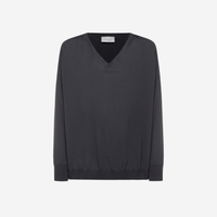 Pierre-Louis Mascia Tricot Wool Sweater with Silk Back in Beige Shop PIERRE LOUIS MASCIA designer fashion online or in-store at Riada Concept, Sydney’s high-end fashion boutique in Australia.
