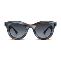 Thierry Lasry Consistency Sun 47 Sunglasses in Blue &Brown Pattern with Grey Lenses 2662 THIERRY LASRY Designer fashion shop online and in store High End fashion boutique Sydney Australia Riada Concept