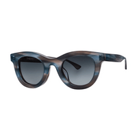 Thierry Lasry Consistency Sun 47 Sunglasses in Blue &Brown Pattern with Grey Lenses 2662 THIERRY LASRY Designer fashion shop online and in store High End fashion boutique Sydney Australia Riada Concept