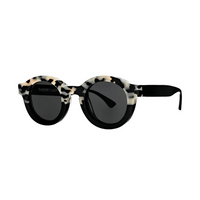 Thierry Lasry Olympy Sunglasses in Milky Tortoiseshell with Grey Lenses 258 THIERRY LASRY Designer fashion shop online and in store High End fashion boutique Sydney Australia Riada Concept