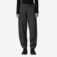 Transit Par Such Comfort-Fit Herringbone Wool Trousers in Black - International designer fashion boutique Australia Riada Concept Woollahra 1016.CFDTRBA104.10