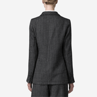 Transit Par Such Herringbone Wool Jacket in Black - International designer fashion boutique Australia Riada Concept Woollahra 1016.CFDTRBA103.10