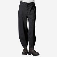 Transit Par Such Panelled Stretch Satin Bombé Pant in Black – International designer fashion boutique Australia Riada Concept Woollahra