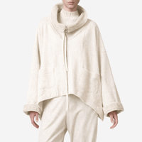 Transit Par Such Reversible Wool Jacket in Chalk - International designer fashion boutique Australia Riada Concept Woollahra 1016.CFDTRB9442.01