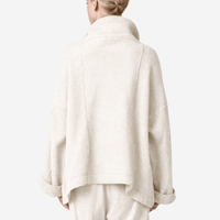 Transit Par Such Reversible Wool Jacket in Chalk - International designer fashion boutique Australia Riada Concept Woollahra 1016.CFDTRB9442.01