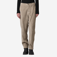 Transit Par Such Ribbed Velour Slim Pant in Camel – International designer fashion boutique Australia Riada Concept Woollahra