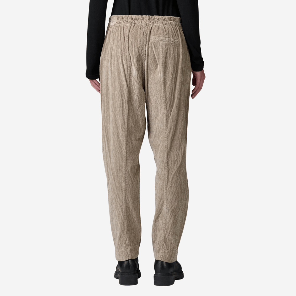 Transit Par Such Ribbed Velour Slim Pant in Camel – International designer fashion boutique Australia Riada Concept Woollahra