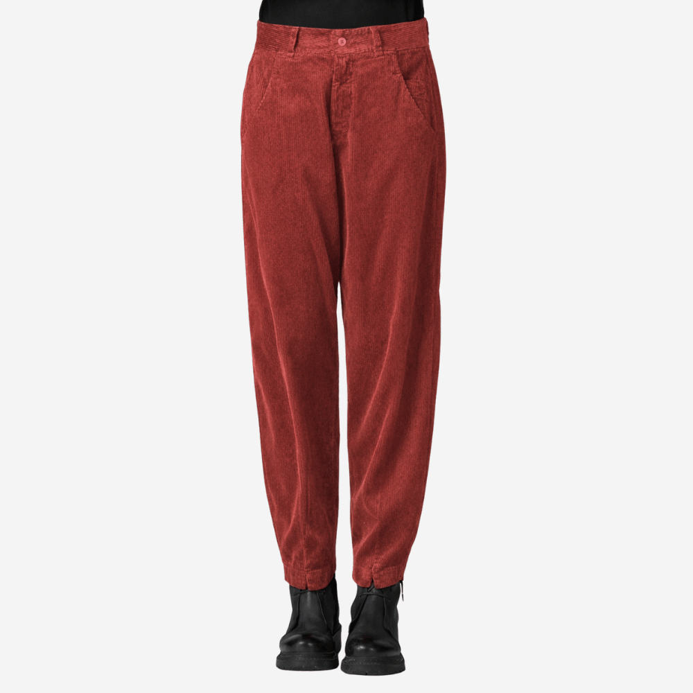 Transit Par Such Signature Stretch Corduroy Pant in Sangria