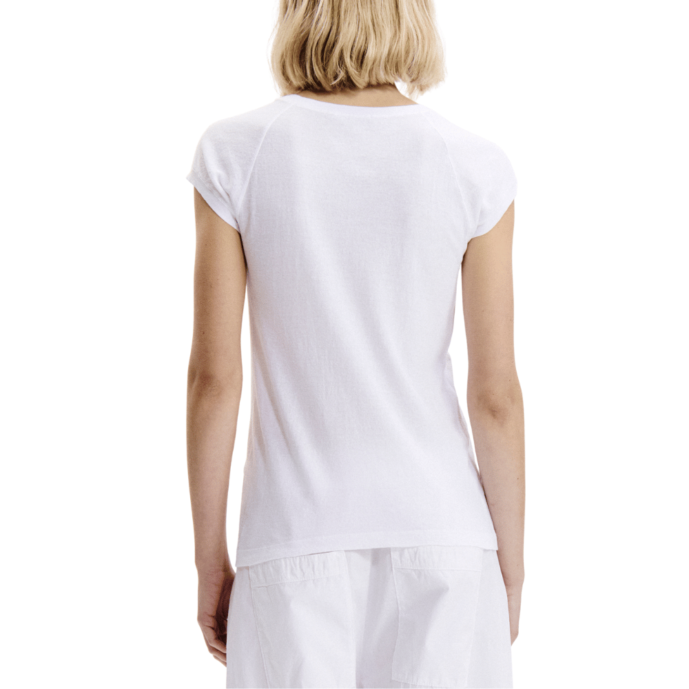 Layering Tee in White