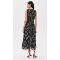 Ulla Johnson Celestina Sleeveless Silk Dress in Nightshade – International designer fashion boutique Australia Riada Concept Woollahra