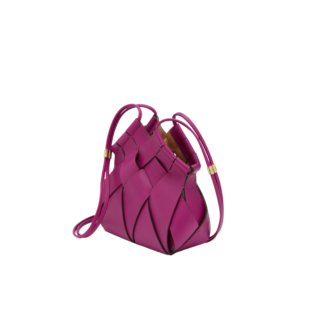 Ulla Johnson Charlotte Crossbody Handbag in Orchid – International designer fashion boutique Australia Riada Concept Woollahra