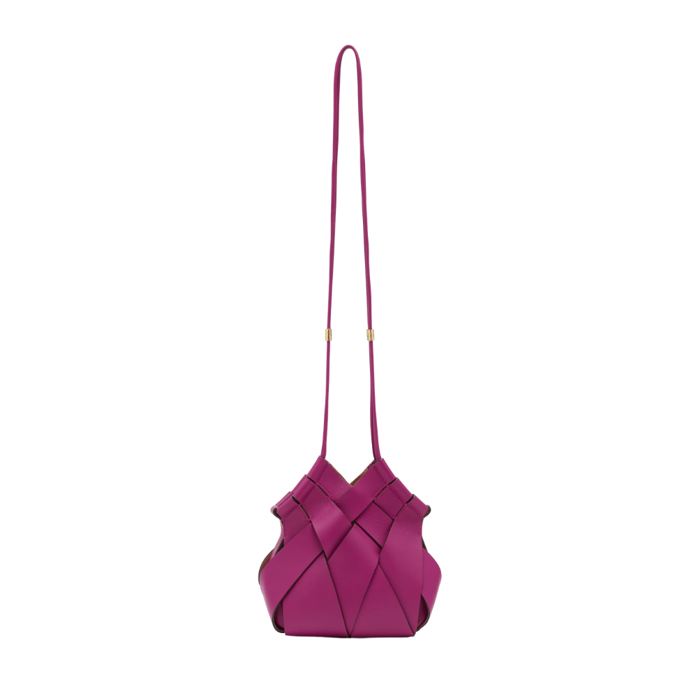 Ulla Johnson Charlotte Crossbody Handbag in Orchid – International designer fashion boutique Australia Riada Concept Woollahra