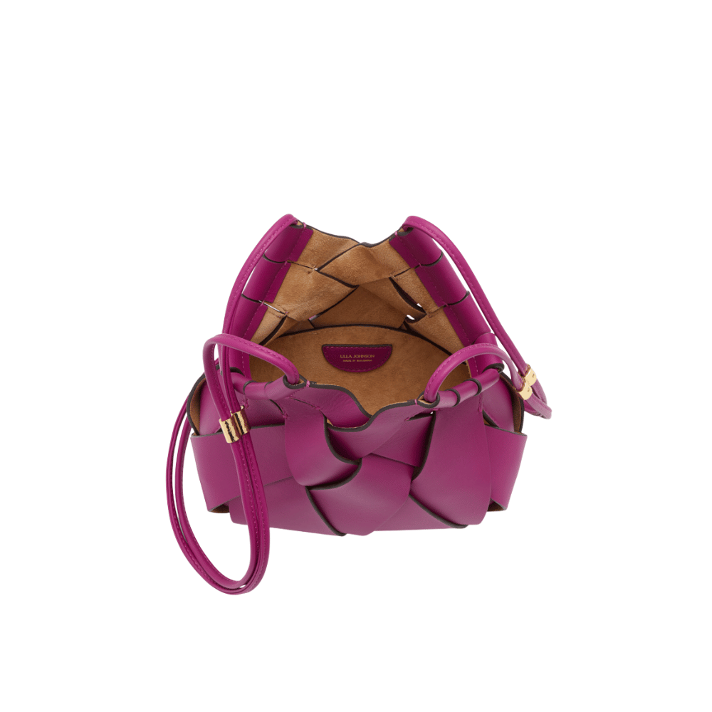 Ulla Johnson Charlotte Crossbody Handbag in Orchid – International designer fashion boutique Australia Riada Concept Woollahra