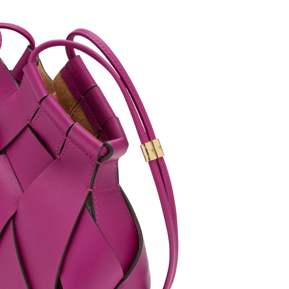 Ulla Johnson Charlotte Crossbody Handbag in Orchid – International designer fashion boutique Australia Riada Concept Woollahra