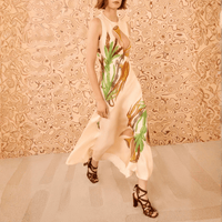 Ulla Johnson Gaea Sleeveless Midi Dress in Inner Nature Ulla Johnson designer skirts, international luxury fashion boutique Australia Riada Concept Woollahra