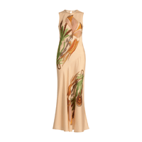 Ulla Johnson Gaea Sleeveless Midi Dress in Inner Nature Ulla Johnson designer skirts, international luxury fashion boutique Australia Riada Concept Woollahra