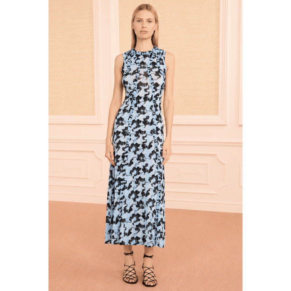 Ulla Johnson Isabelle Sleeveless Jersey Dress in Ciel – International designer fashion boutique Australia Riada Concept Woollahra