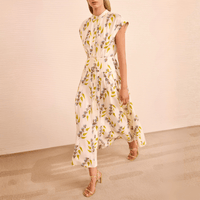 Ulla Johnson Lausanne Button-Up Dress in Infinite Flower Ulla Johnson designer skirts, international luxury fashion boutique Australia Riada Concept Woollahra