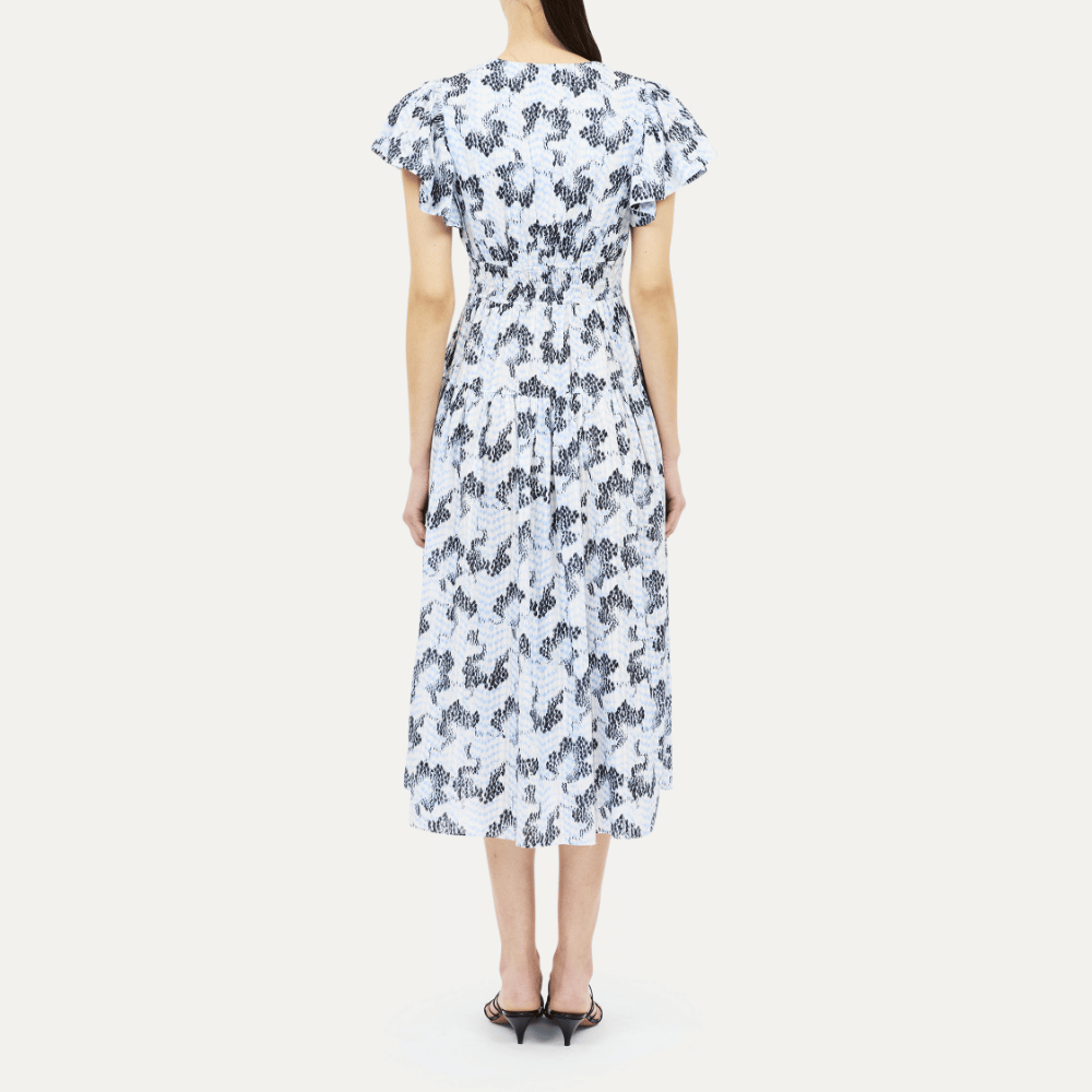 Ulla Johnson Lyria Sleeveless Cotton Dress in Ciel – International designer fashion boutique Australia Riada Concept Woollahra