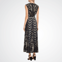 Ulla Johnson Violeta Pleated Sleeveless Midi Dress in Eclipse – International designer fashion boutique Australia Riada Concept Woollahra