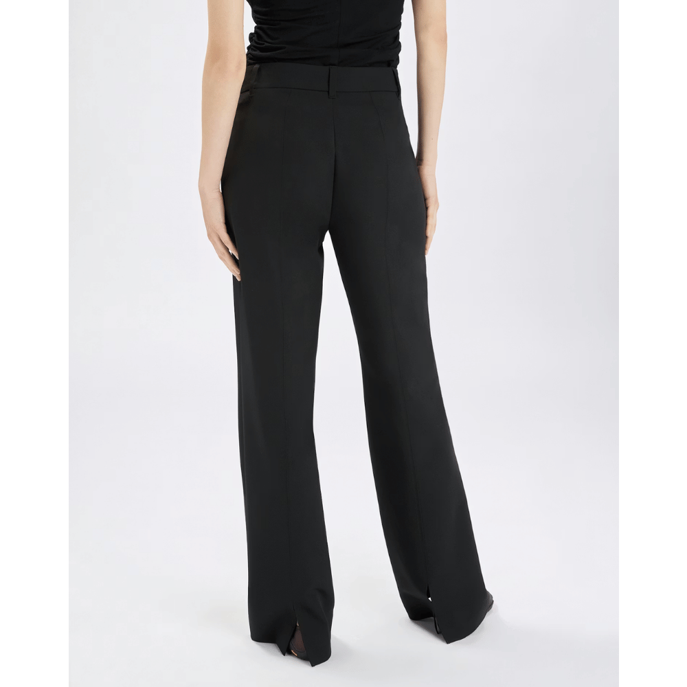 HIGH Everyday Couture Warmy Straight-Leg Pants in Black - International designer fashion boutique Australia Riada Concept Woollahra