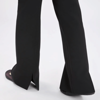 HIGH Everyday Couture Warmy Straight-Leg Pants in Black - International designer fashion boutique Australia Riada Concept Woollahra