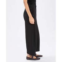 HIGH Everyday Couture Watts Wide-Leg Cropped Pants in Black - International designer fashion boutique Australia Riada Concept Woollahra