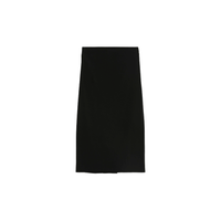 AAlberta Ferretti Wool-Blend Pencil Midi Skirt in Black – International designer fashion boutique Australia Riada Concept Woollahra