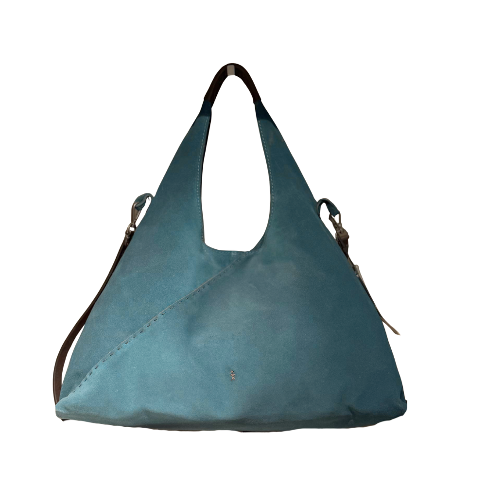 Canotta Camoscio Tote Bag in Ottanio