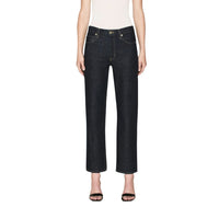 The Hang Jean in rinse by Frame Denim at Riada Concept International deisgner fashion boutique Woollahra, Sydney.