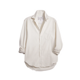 Frank & Eileen 'Barry' Shirt in Vintage White Denim Riada Concept Online Luxury Fashion Boutique Woollahra Sydney