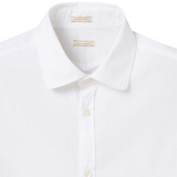Massimo Alba Men's Cotton Canary Shirt in White Riada Concept  Luxury fashion boutique Woollahra Sydney Australia online