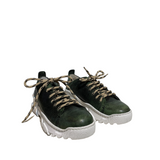 Riada Concept Luxury Fashion Online Australia Woollahra Henry Beguelin Green Sfumato Platform Sneakers