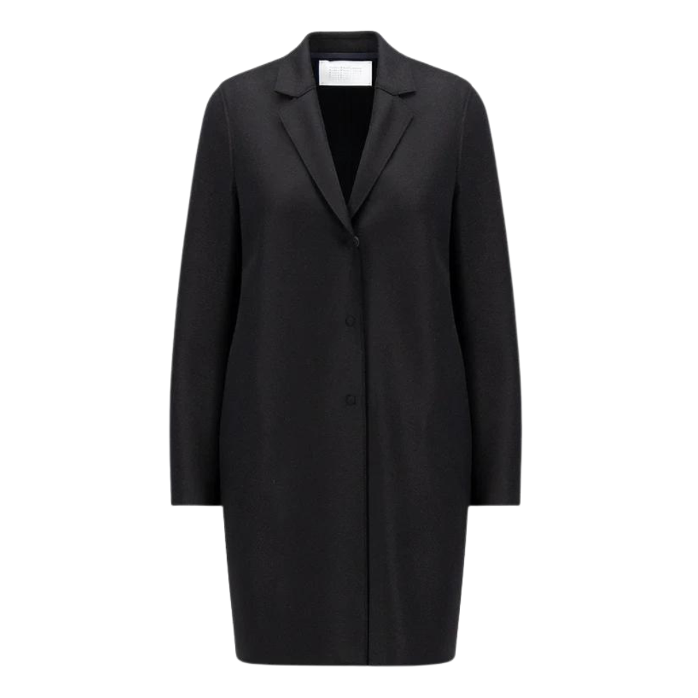 【美品】HARRIS WHARF LONDON バージンウール フェルトコート 美品】HARRIS WHARF LONDON バージンウール フェルトコート