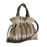Floriana Tie Dye Rouched Bag in Ardesia