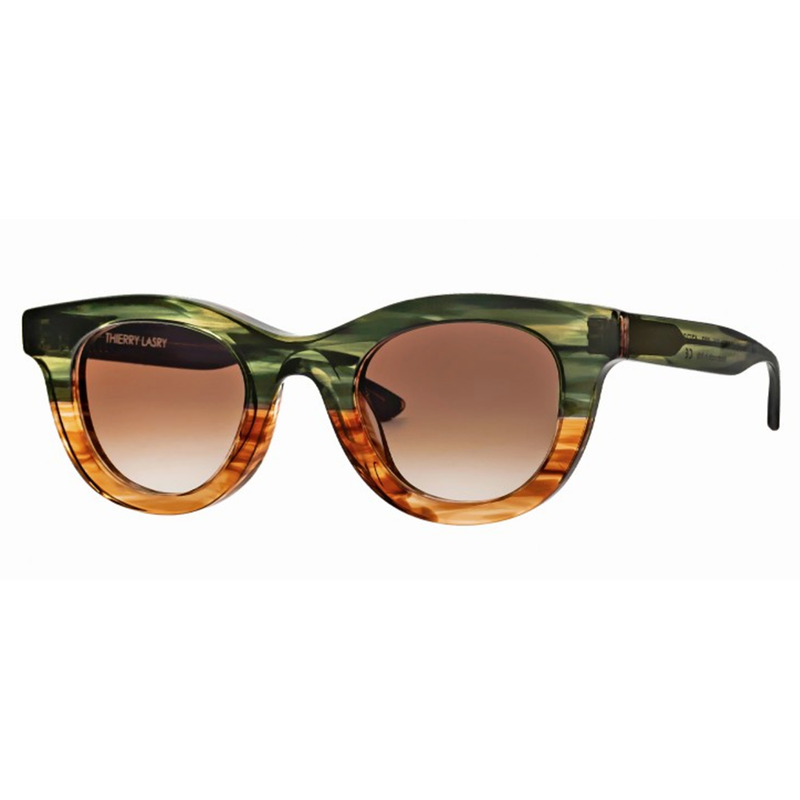 Consistency Sunglasses in Green & Brown