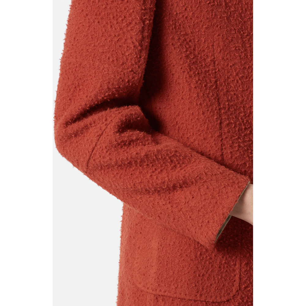 Gstaad Virgin Wool Jacket in Fire