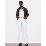 Le High Flare Jean in White