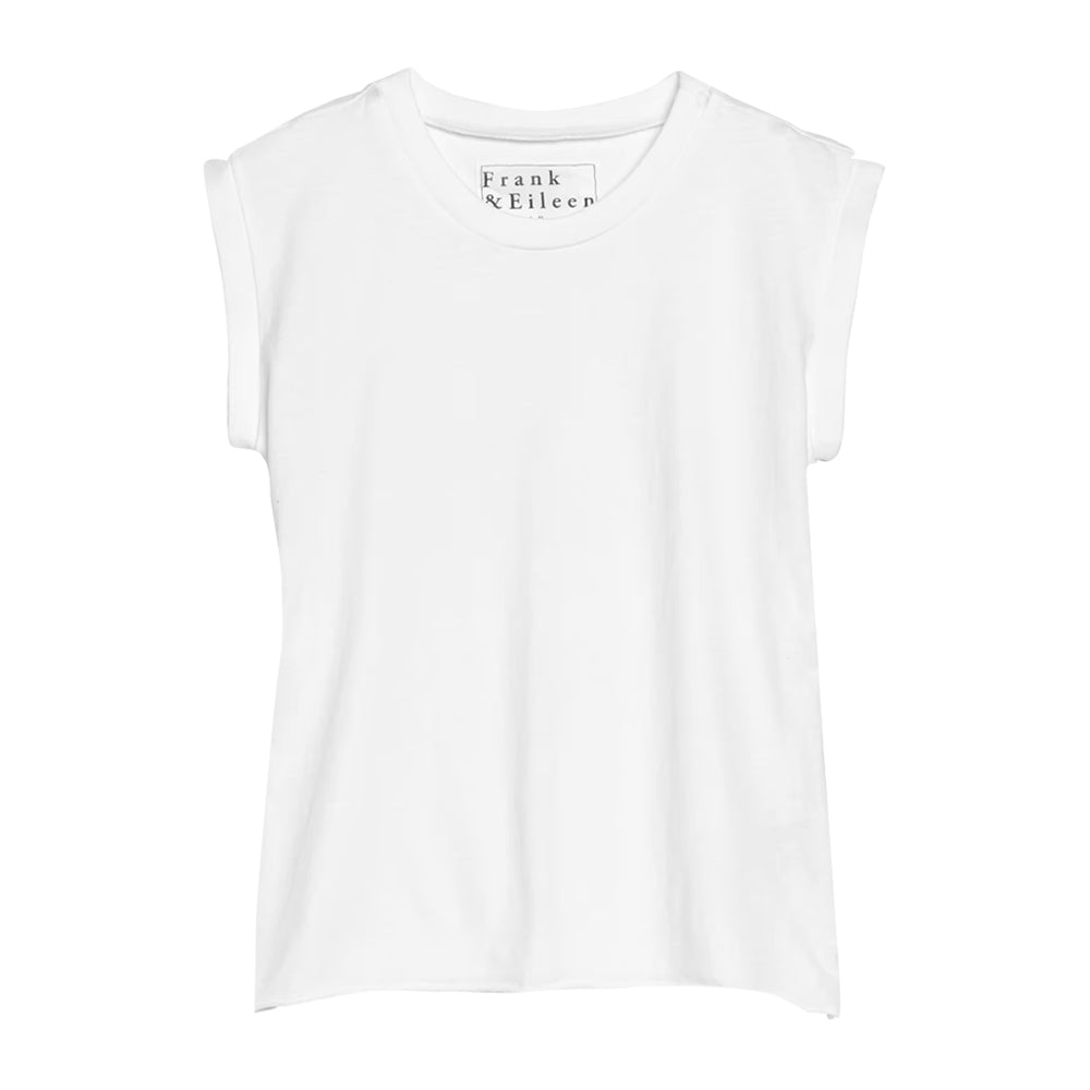 Frank & Eileen Vintage Muscle Tee in White