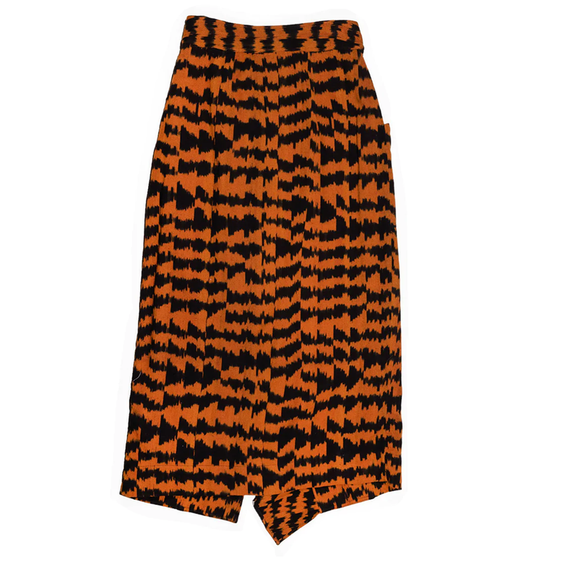 Nomika Printed Skirt in Mahogany