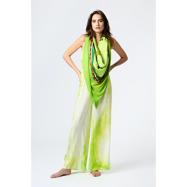 One of a Kind Foulard Scarf in Citronella