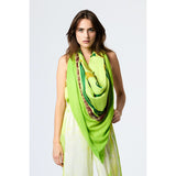 One of a Kind Foulard Scarf in Citronella