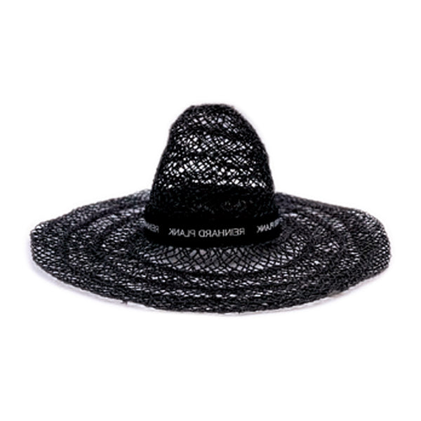 Reinhard Plank Cammello Straw Hat in Black Woollahra Sydney online fashion boutique Australia luxury Riada Concept