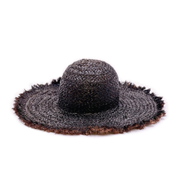 Reinhard Plank Dohan Straw Hat Black Woollahra Sydney online fashion boutique Australia luxury Riada Concept