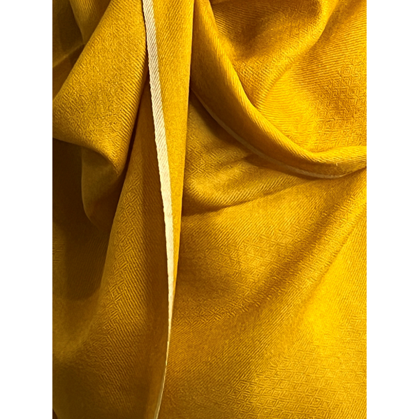 The Roman Cashmere Scarf in Mustard
