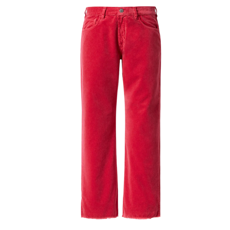 Alosa Baggy Pants in Hot Pink